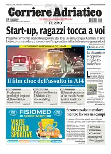 Corriere Adriatico Fermo - 29 Ottobre 2025