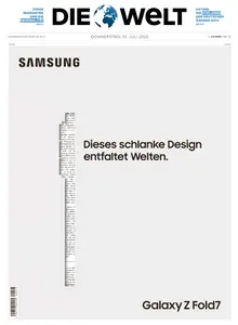 Die Welt - 10 Juli 2025