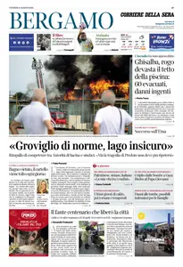 Corriere della Sera Bergamo - 15 Agosto 2025