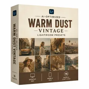 AI-Optimized Warm Dust Vintage Lightroom Presets