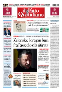 Il Fatto Quotidiano - 12 Novembre 2025
