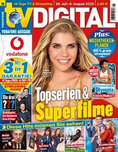 TV Digital Kabel Deutschland - 18 Juli 2025