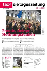 taz die tageszeitung  - 20 Mai 2025