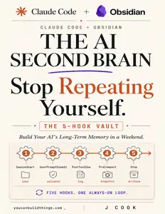 J Cook - Claude Code + Obsidian The AI Second Brain Playbook