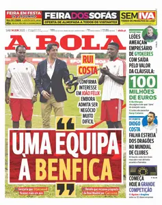 A Bola - 14 Junho 2025