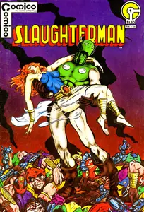 Slaughterman 001 Comico 1983 36p c2c