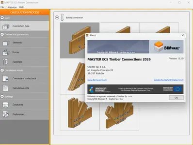 BIMware MASTER EC5 Timber Connections 15.2.0