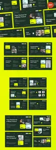 Green Modern Company Profile PPT L2VWJ94
