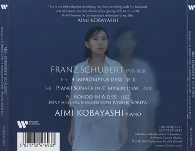 Aimi Kobayashi - Franz Schubert: Piano Sonata in C minor D.958, 4 Impromptus D.935, Rondo in A D.951 (2024)