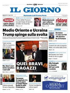Il Giorno - 14 Maggio 2025