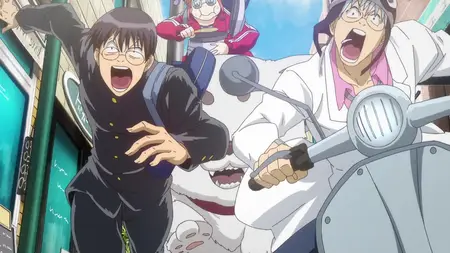 GINTAMA  - Mr Ginpachi's Zany Class - (Dub) Transferring School Because of Your D