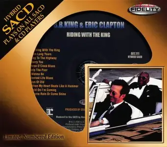 B.B. King & Eric Clapton - Riding With The King (2000) [Audio Fidelity 2015]