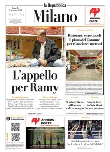 la Repubblica Milano - 13 Gennaio 2025