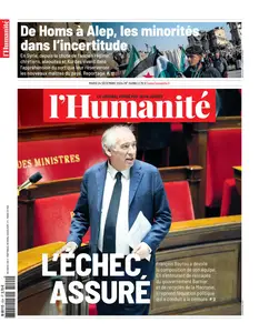 L'Humanité - 24 Décembre 2024