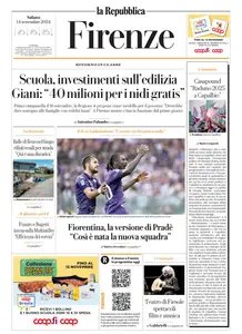 la Repubblica Firenze - 14 Settembre 2024