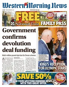 Western Morning News Devon - 8 November 2024