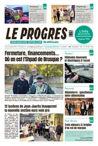 Le Progrès Saint-Affricain - 24 Octobre 2024