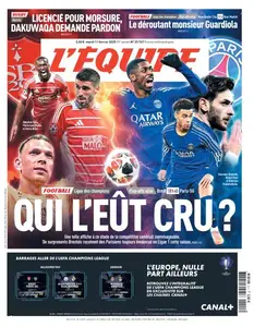 L’equipe du Mardi 11 Février 2025