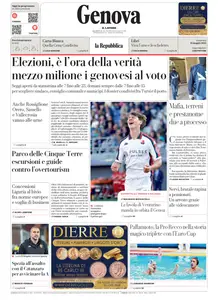 la Repubblica Genova - 25 Maggio 2025