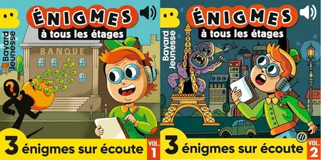 Collectif, "Énigmes à tous les étages", tomes 1 et 2