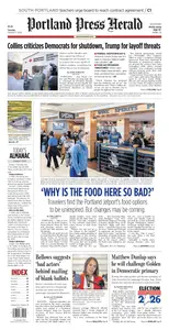 Portland Press Herald - 7 October 2025