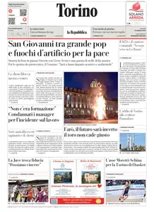 la Repubblica Torino - 24 Giugno 2025