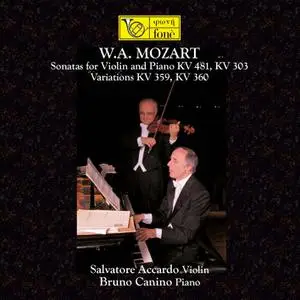 Salvatore Accardo & Bruno Canino - Mozart: KV 481, 303, 359, 360 (2022) [Official Digital Download 24/96]
