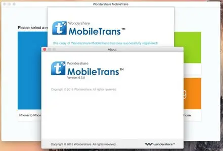 Wondershare MobileTrans for Mac 6.2.5 Multilangual Mac OS X