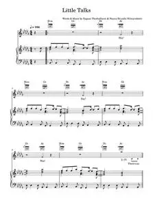 Little talks - Of Monsters and Men (Piano-Vocal-Guitar (Piano Accompaniment))