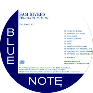 Sam Rivers - Fuchsia Swing Song (1964) {2003 BN Connoisseur CD Series}
