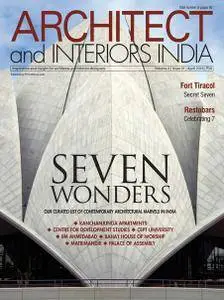 Architect and Interiors India - April 2016