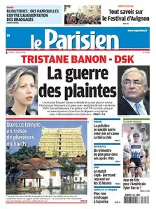 LE PARISIEN 05 JUILLET 2011
