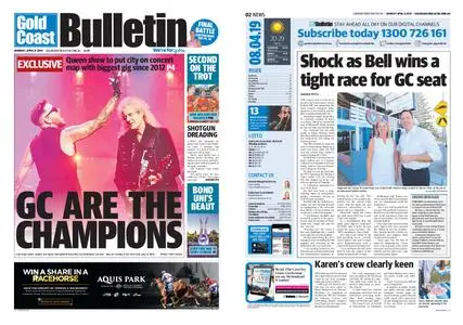 The Gold Coast Bulletin – April 08, 2019