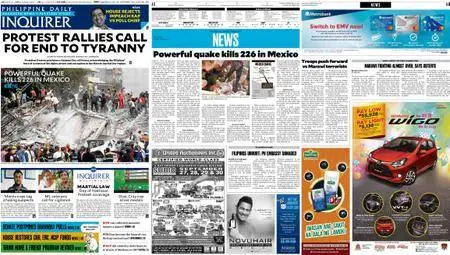 Philippine Daily Inquirer – September 21, 2017