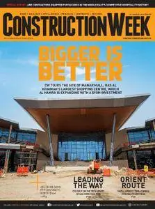 Construction Week Middle East – August 18, 2018