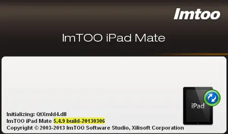 ImTOO iPad Mate v5.4.9 Build 20130306 Multilanguage