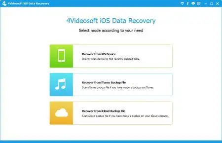4Videosoft iOS Data Recovery 8.2.6 Multilingual Portable
