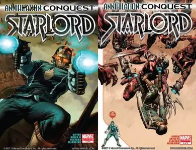 Annihilation Conquest Starlord #1-4 (2007) Complete