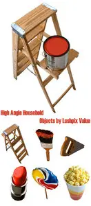 High Angle Household Objects by Lushpix Value