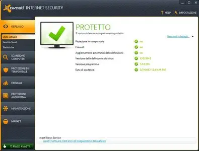 Avast! Internet Security 7.0.1473.755