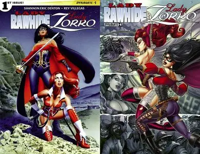 Lady Rawhide - Lady Zorro #1-4 (2015) Complete