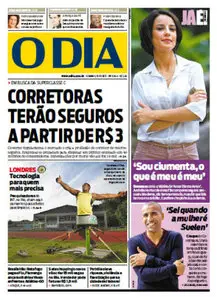Jornal O Dia 15 de julho de 2012 - Domingo