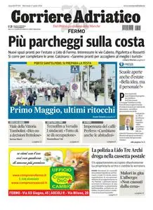 Corriere Adriatico Fermo - 17 Aprile 2024