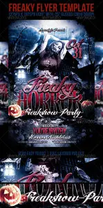 GraphicRiver Freaky Flyer Template