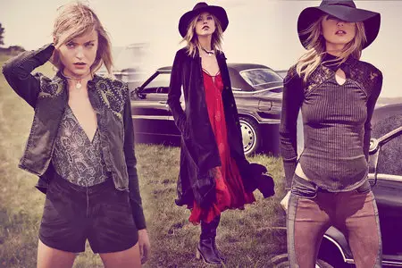 Martha Hunt - Free People August 2014 Set 2