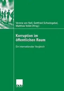 Korruption im öffentlichen Raum: Ein internationaler Vergleich