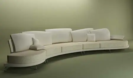 Modern Sofa 3D Model