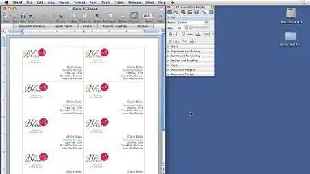 Office 2008 for Mac: Small Business Projects