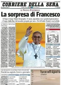Il Corriere della Sera (14-03-13)
