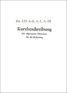 Do-335 A-1 Kurzbeschreibung